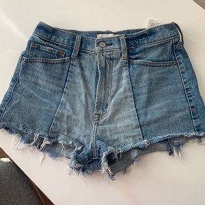 Abercrombie High Rise Mom Short
